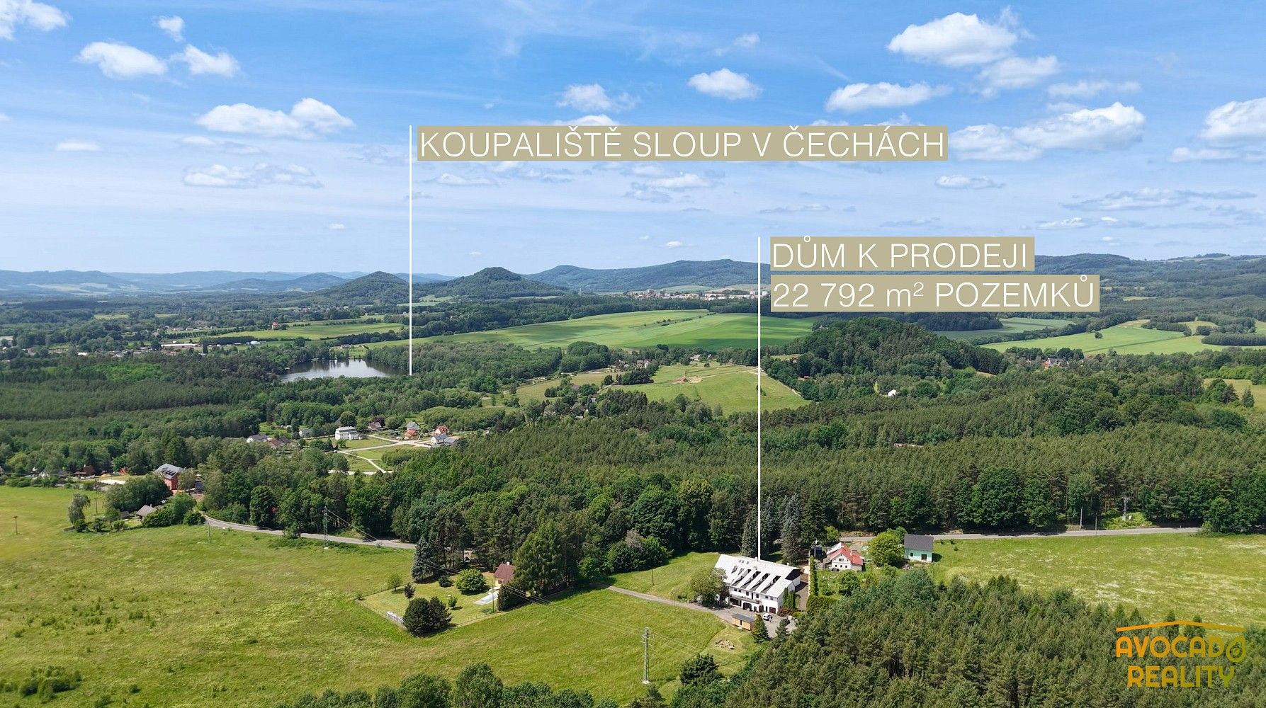 Prodej rodinný dům - Radvanec - Maxov, okres Česká Lípa, Liberecký kraj, 1 000 m² - 2