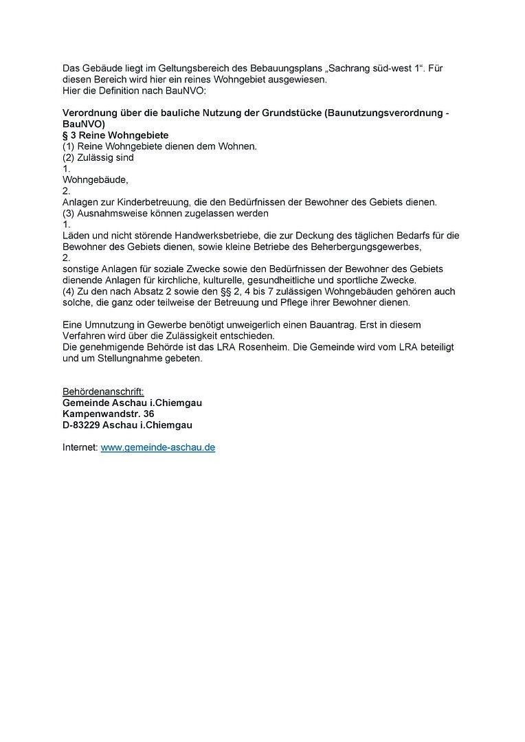 Rodinné domy, Kirchstrasse 22 / OT Sachrang Aschau im Chiemgau, OT Sachrang Sachrang Bayern 83229, 330 m² - 2