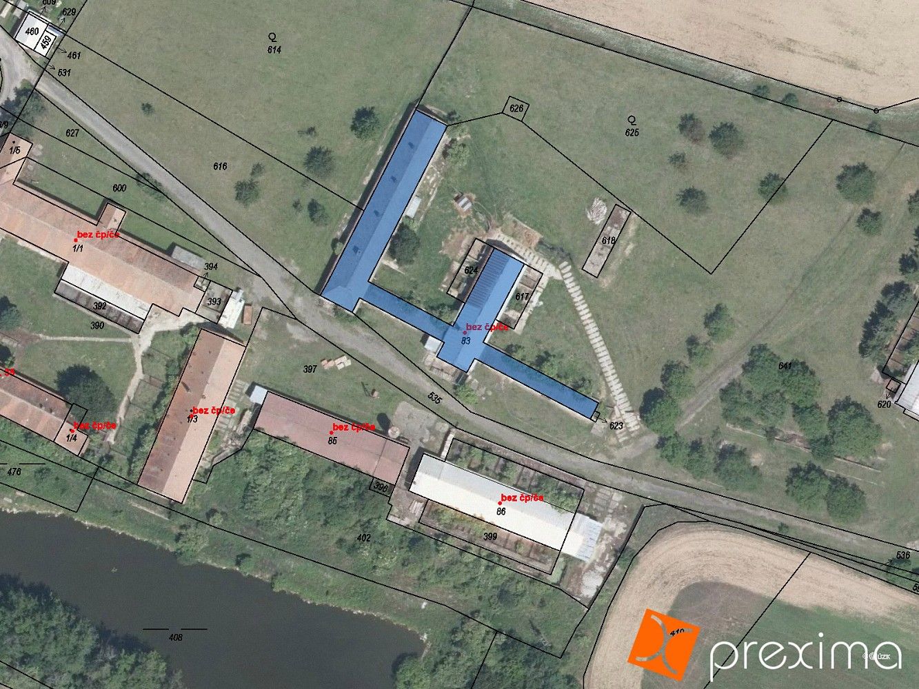 Zemědělské objekty, Tavíkovice, okres Znojmo, Jihomoravský kraj, 780 m² - 1
