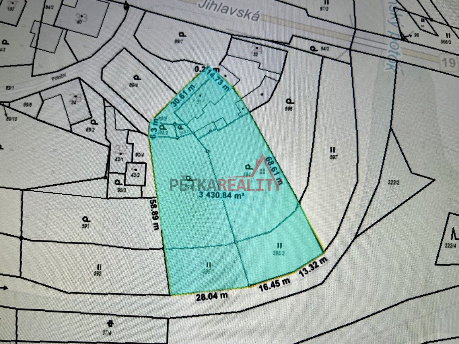 Pozemek pro bydlení · 3 286 m² · Potoční, Tábor - 3