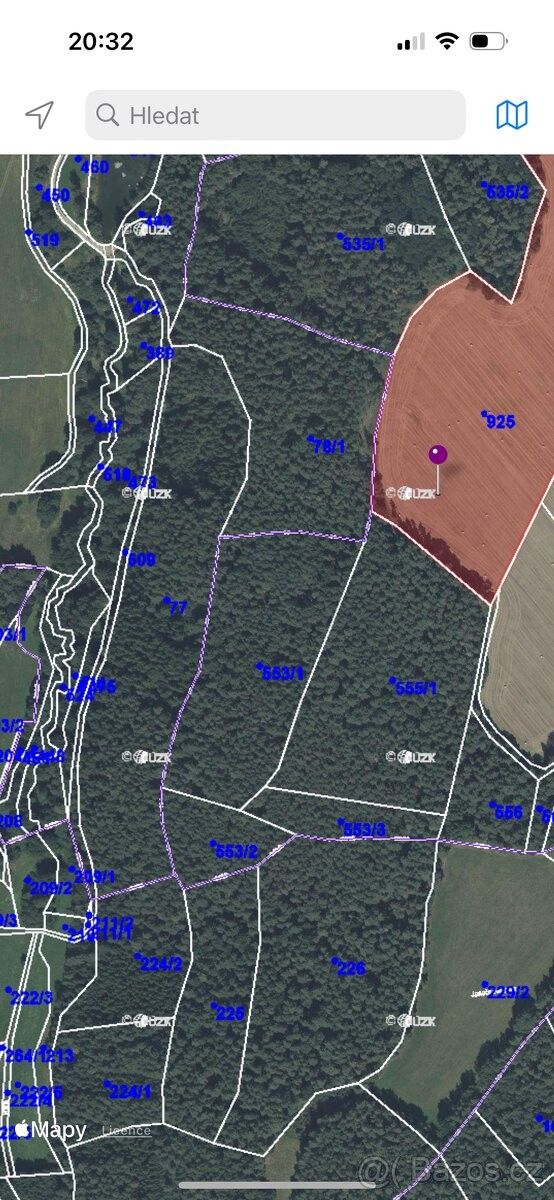 Pozemky pro bydlení, Sedlčany, 264 01