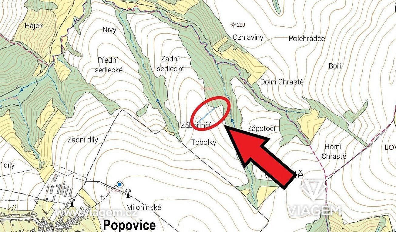Zemědělský pozemek · Popovice, okres Uherské Hradiště, Zlínský kraj - 3