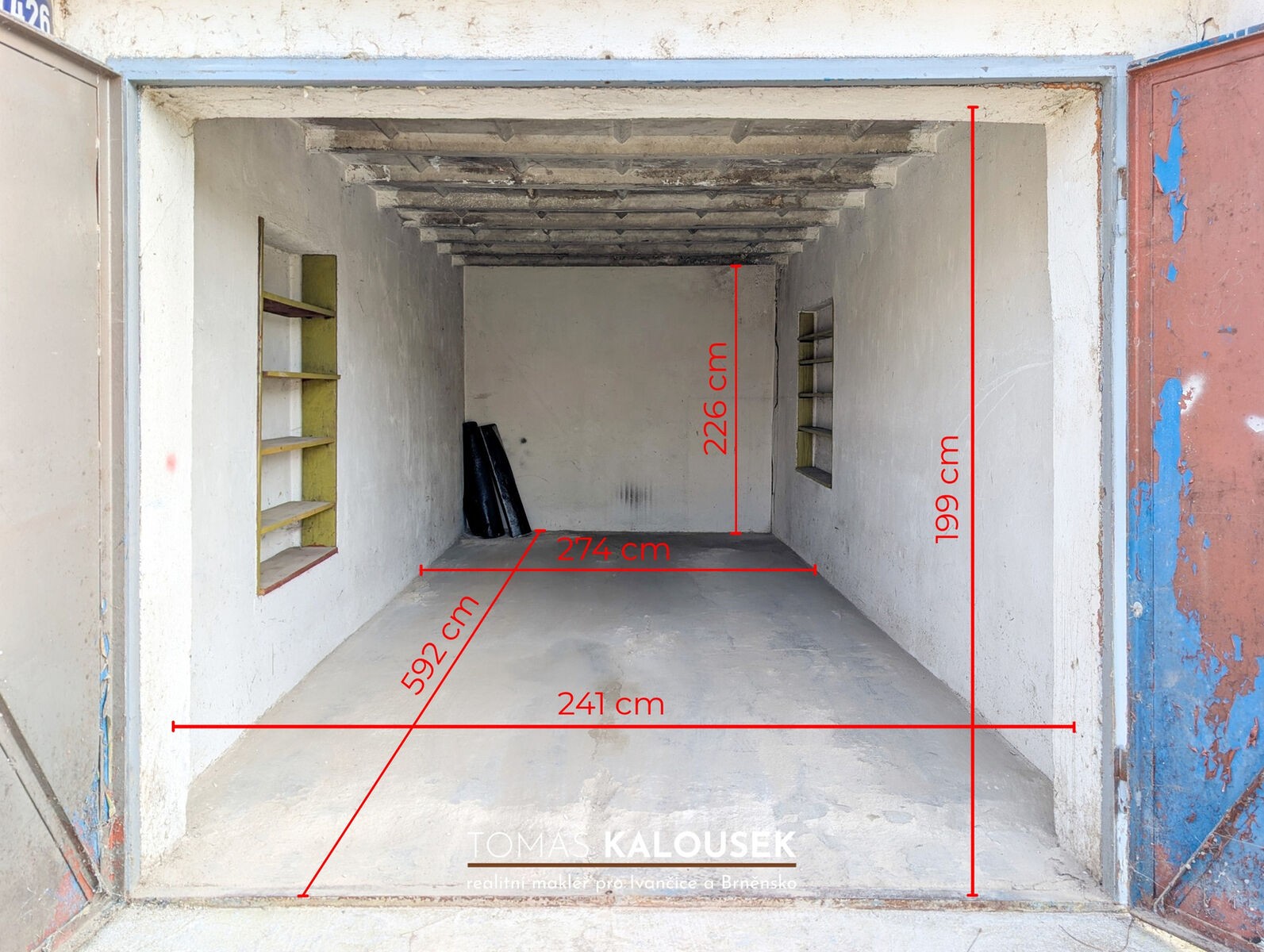 Prodej garáž - Ivančice, 18 m² - 5