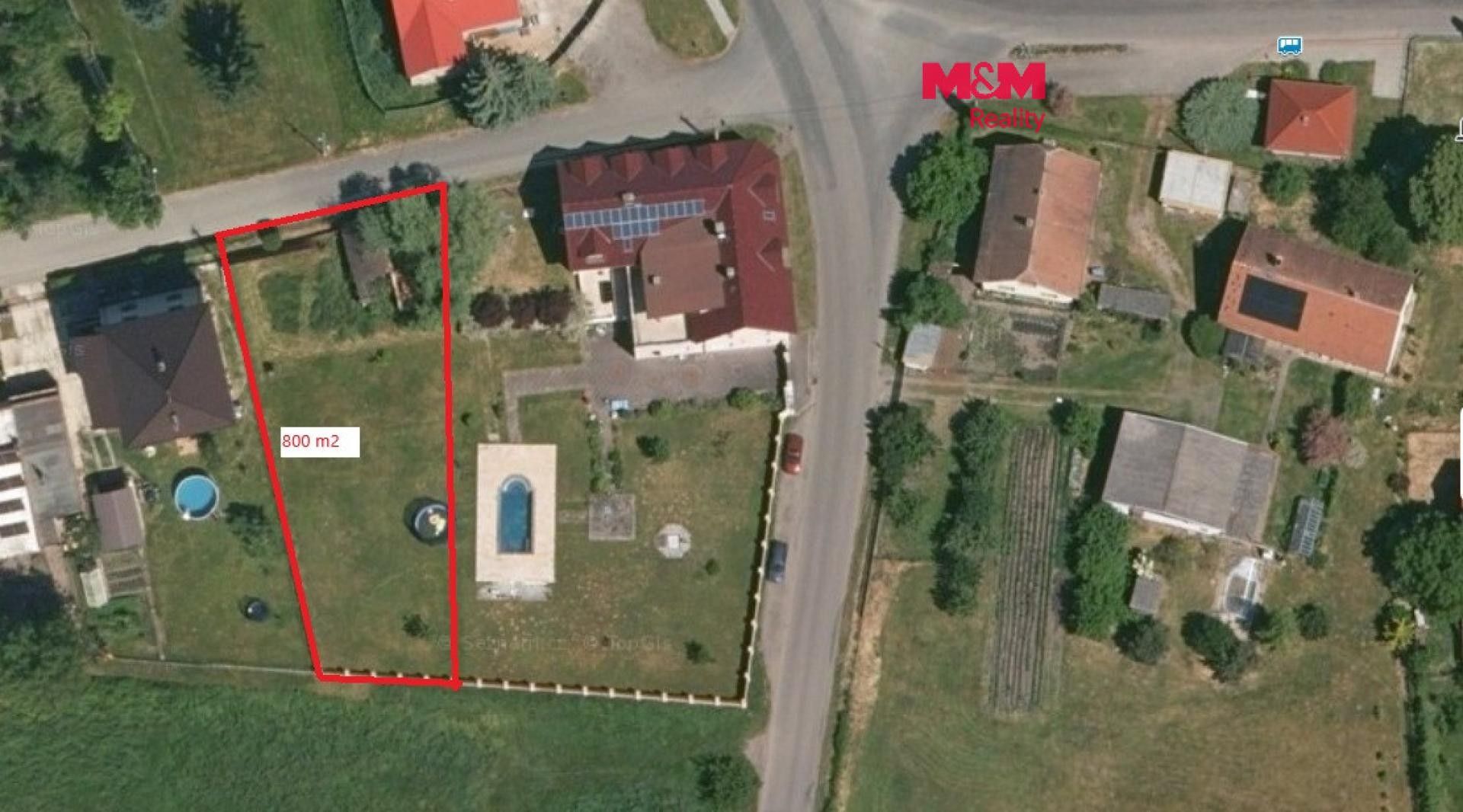 Pozemek pro bydlení, 800 m²