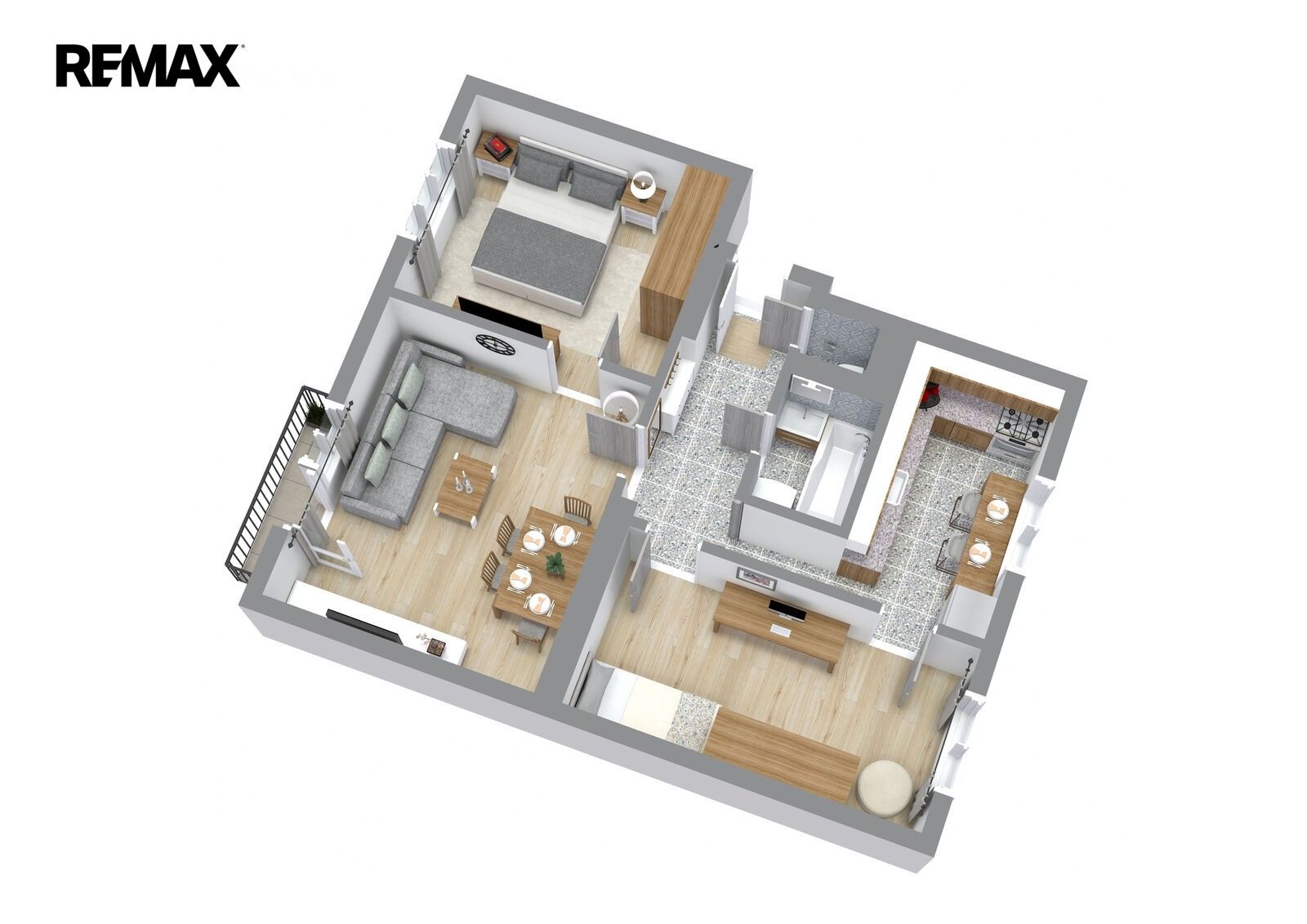 Byt 3+1 · 71 m² · U Stadionu 707, Chrudim III - 4