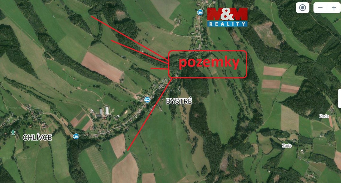 Louka, 121 606 m²