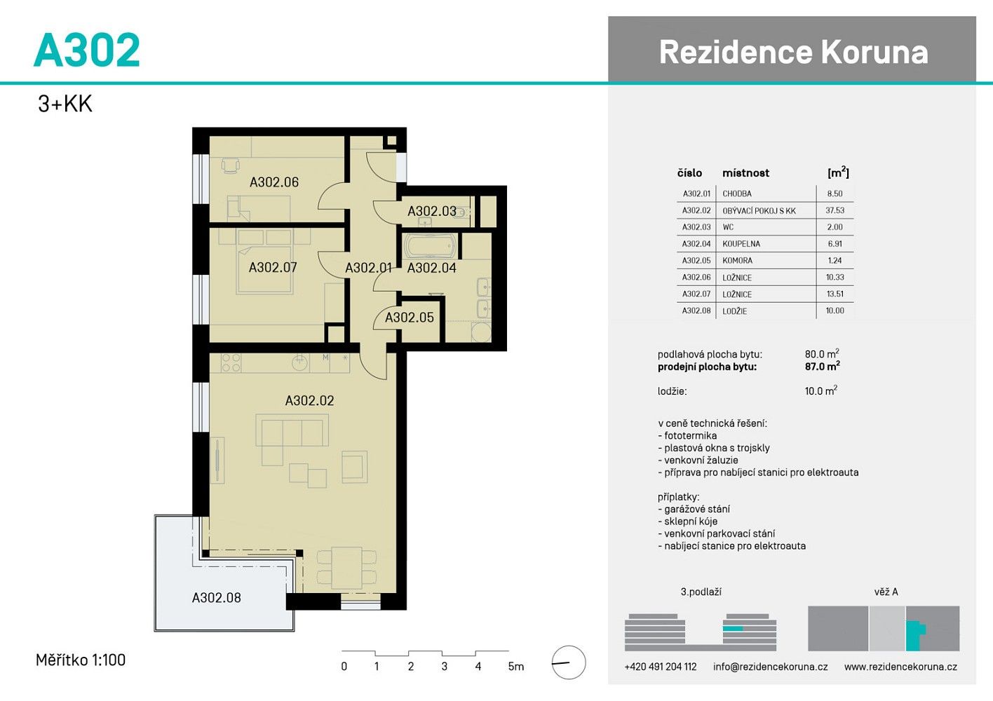3+kk, Nové Město nad Metují, okres Náchod, Královéhradecký kraj, 87 m² - 2