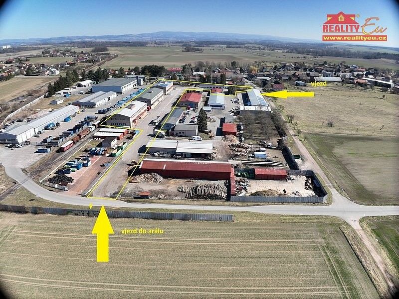 Prodej sklad - Rychnovek, okres Náchod, Královéhradecký kraj, 7 200 m² - 1