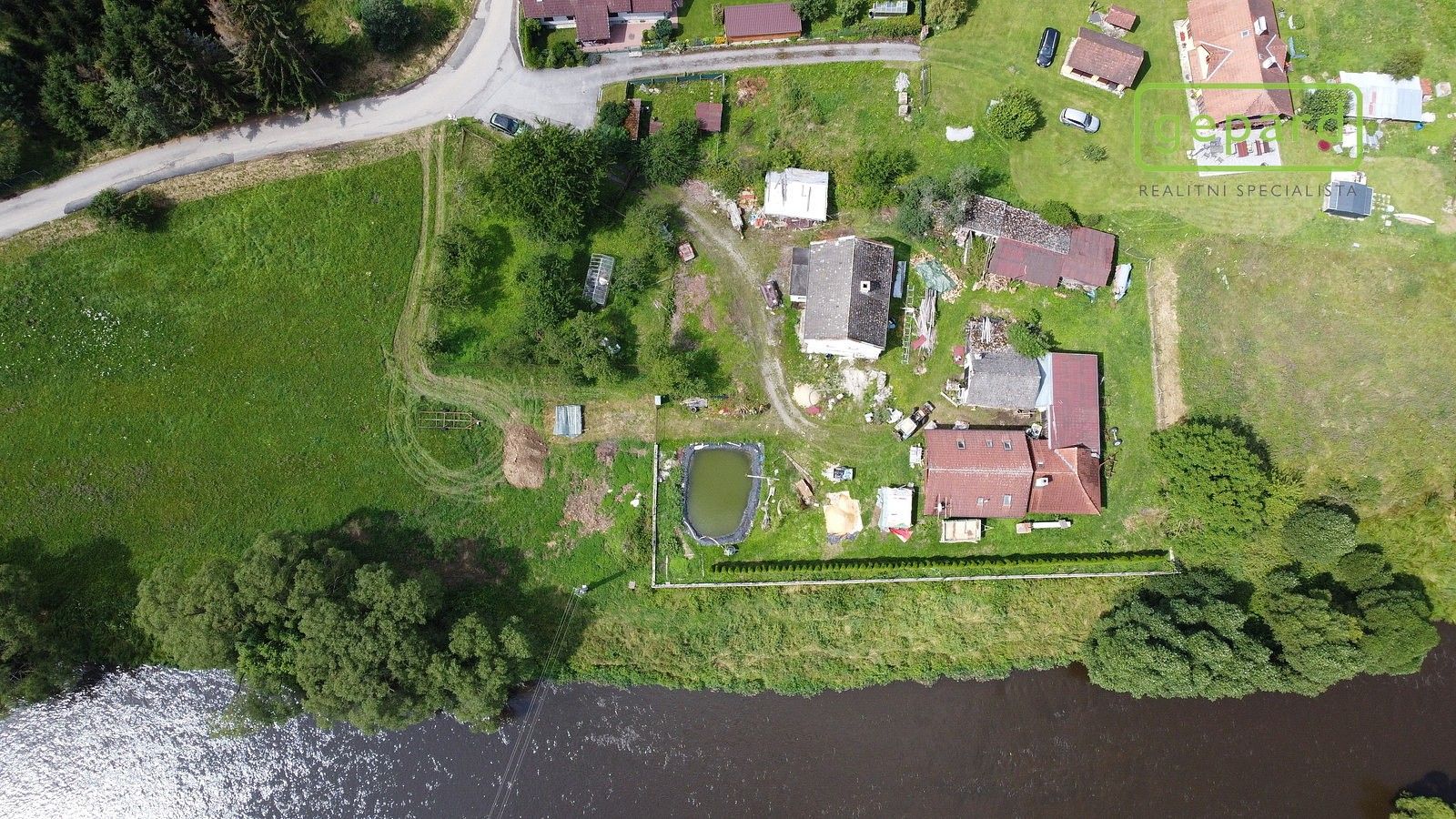 Prodej rodinný dům - Větřní - Zátoňské Dvory, okres Český Krumlov, Jihočeský kraj, 90 m² - 5