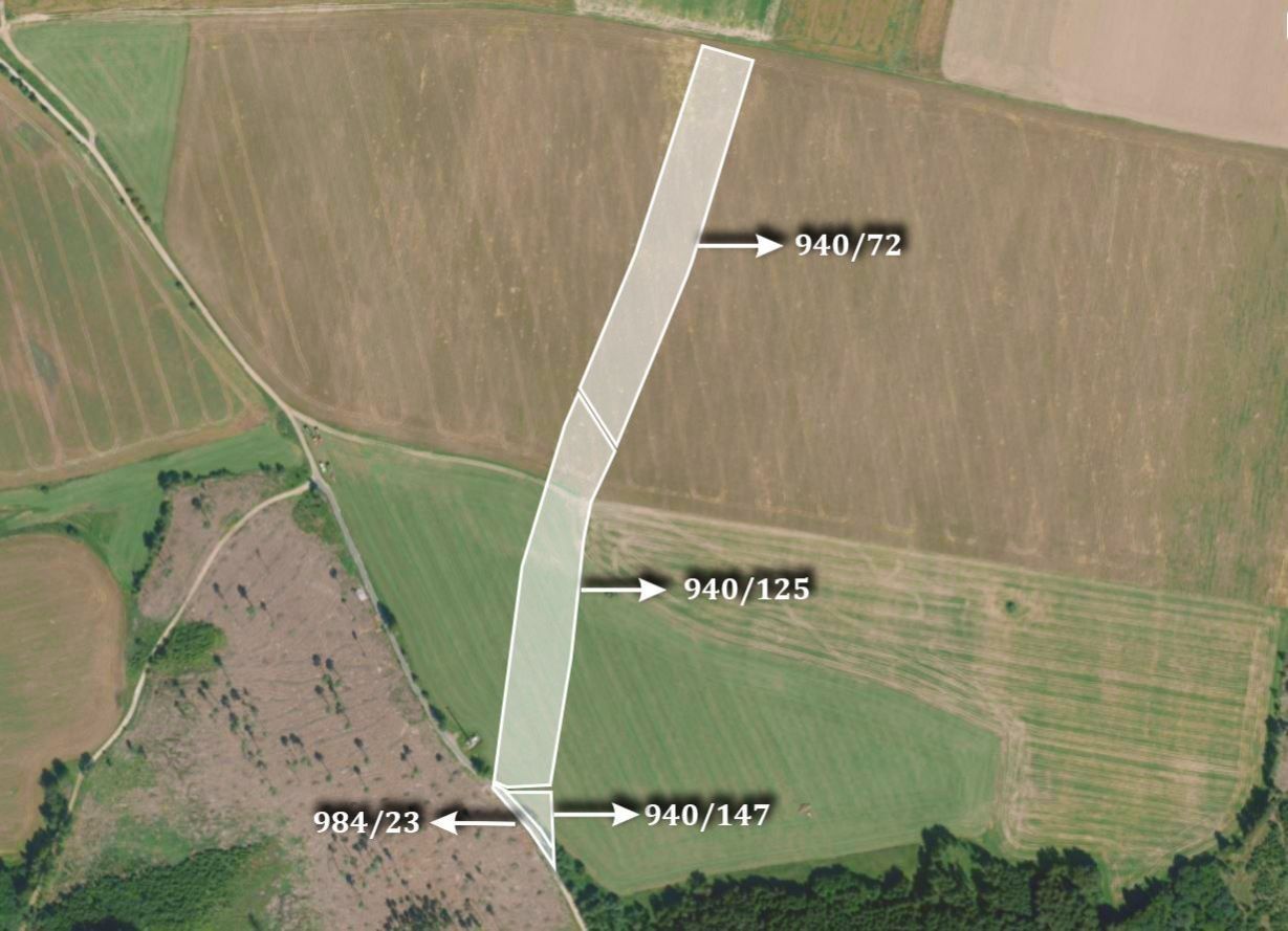 Prodej zemědělský pozemek - Stonařov, 13 018 m²