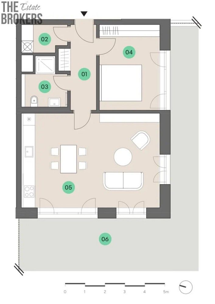Prodej byt 2+kk - Praha - Lochkov, okres Praha 16, Hlavní město Praha, 63 m² - 5