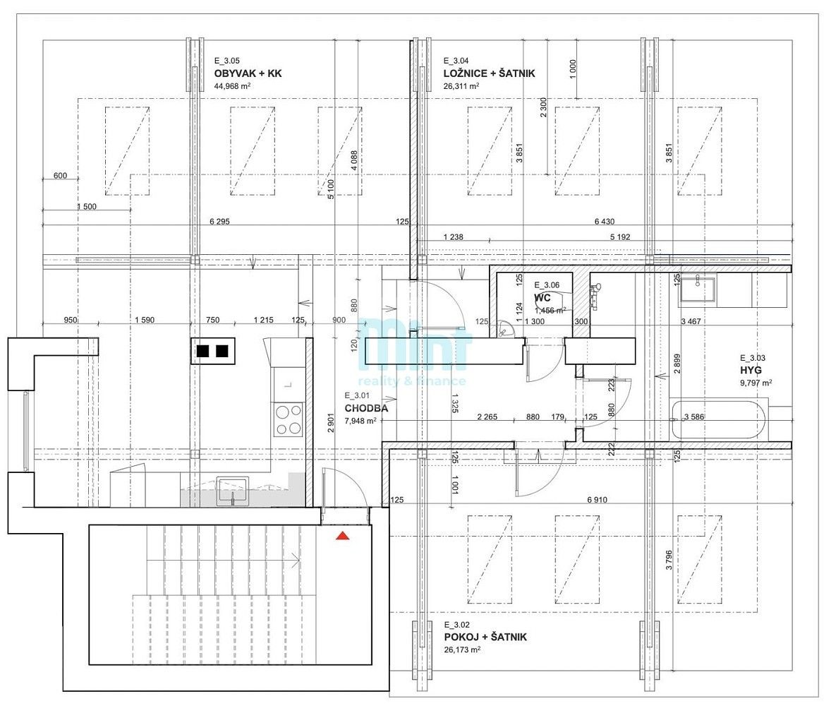 Byt 3+kk · 123 m² · Vrázova, Ostrava - Vítkovice - 4