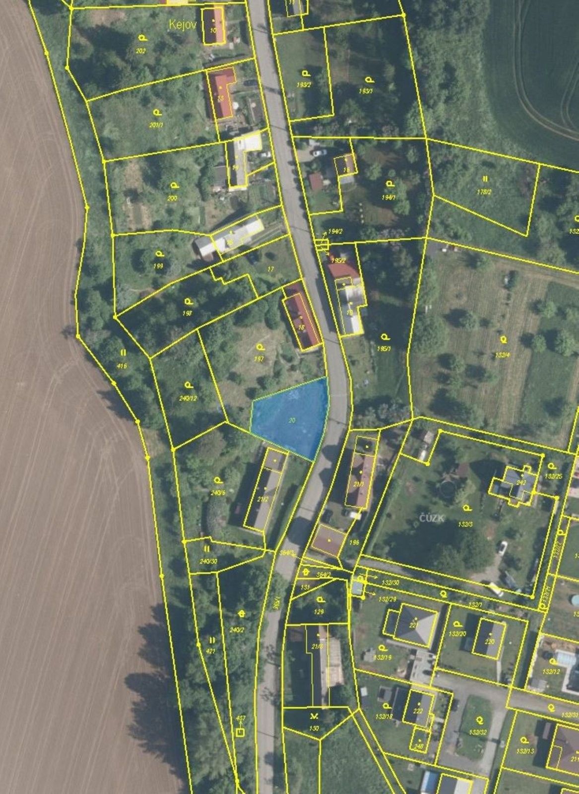 Pozemky pro bydlení, Loukovec, 477 m²