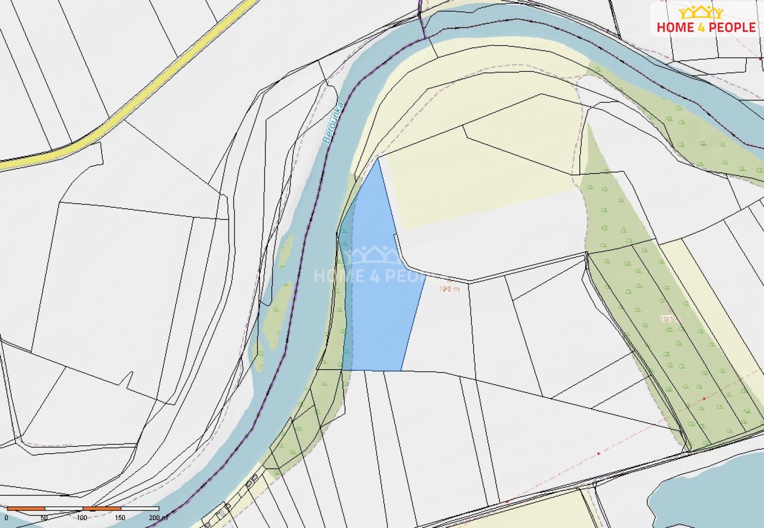 Prodej zemědělský pozemek - Lipence, Praha, 19 556 m²