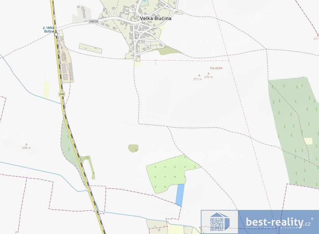 Prodej zemědělský pozemek - Malá Bučina, Velvary, 6 m²