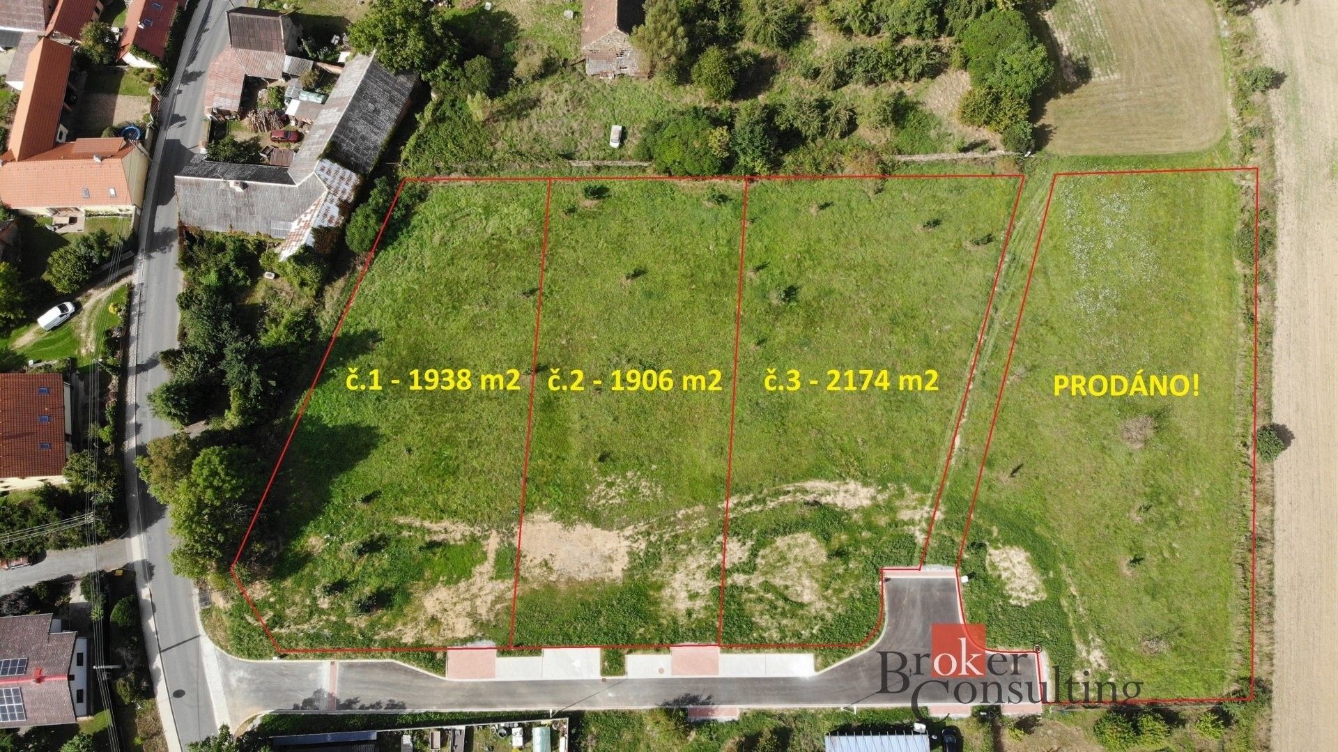 Pozemek pro bydlení, 1 938 m²