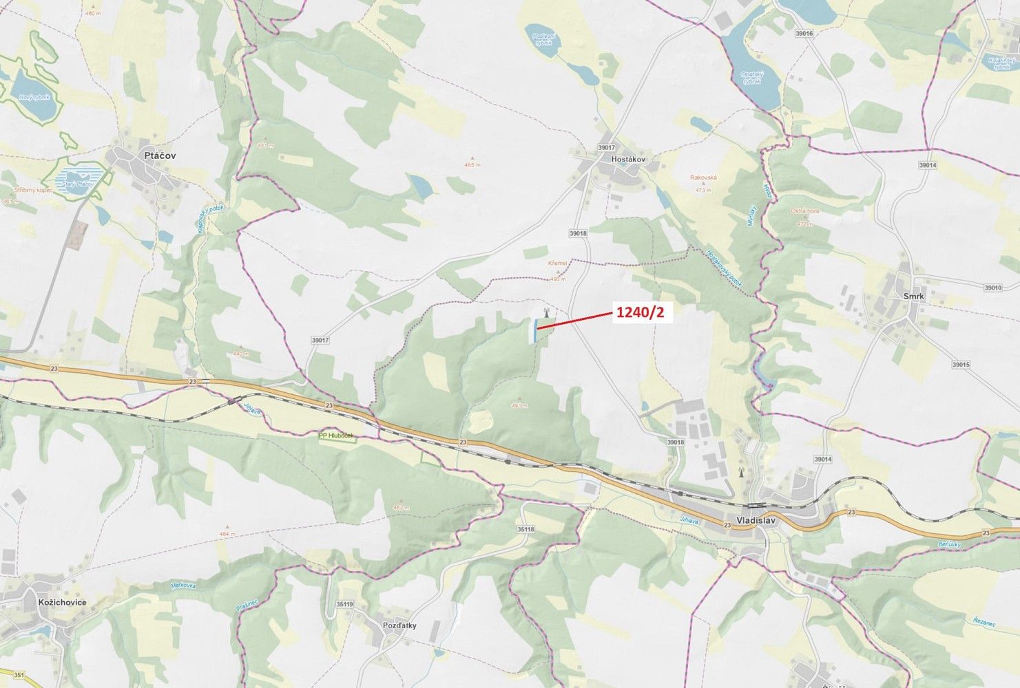 Les · Vladislav, okres Třebíč, Kraj Vysočina - 1