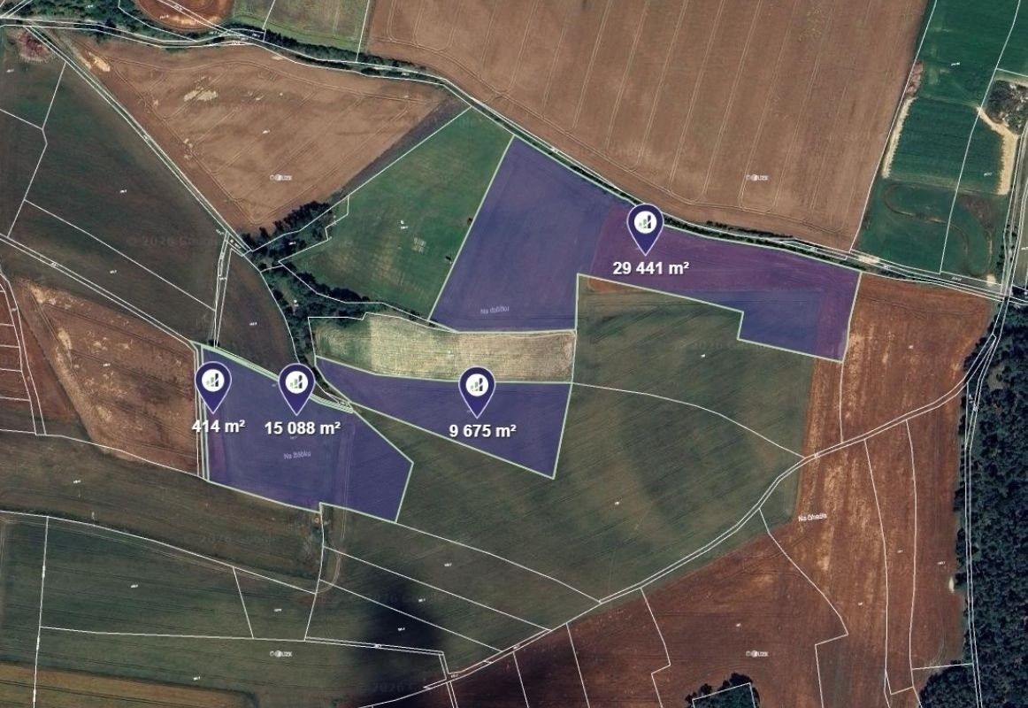 Zemědělské pozemky, Kropáčova Vrutice, 27 309 m²