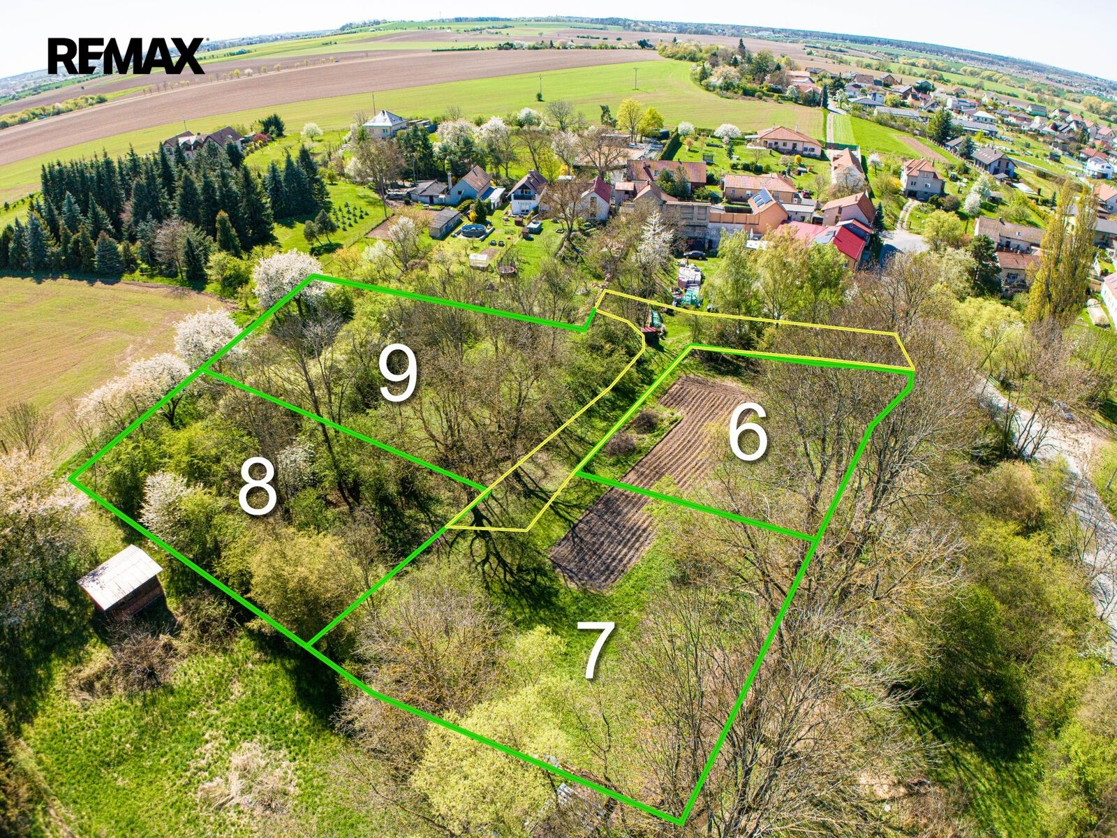 Pozemky pro bydlení, Tuklaty, 1 368 m² - 2