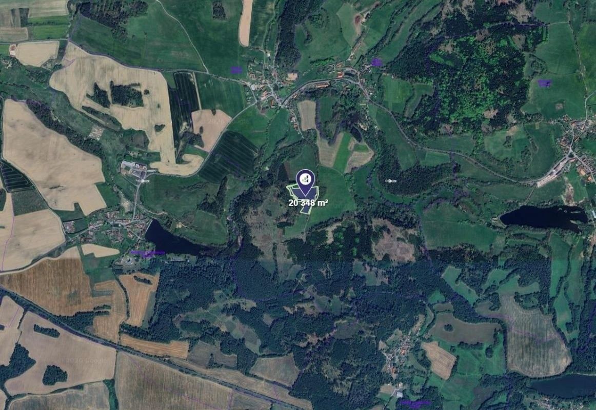 Zemědělské pozemky, Čmelíny, 20 348 m² - 2