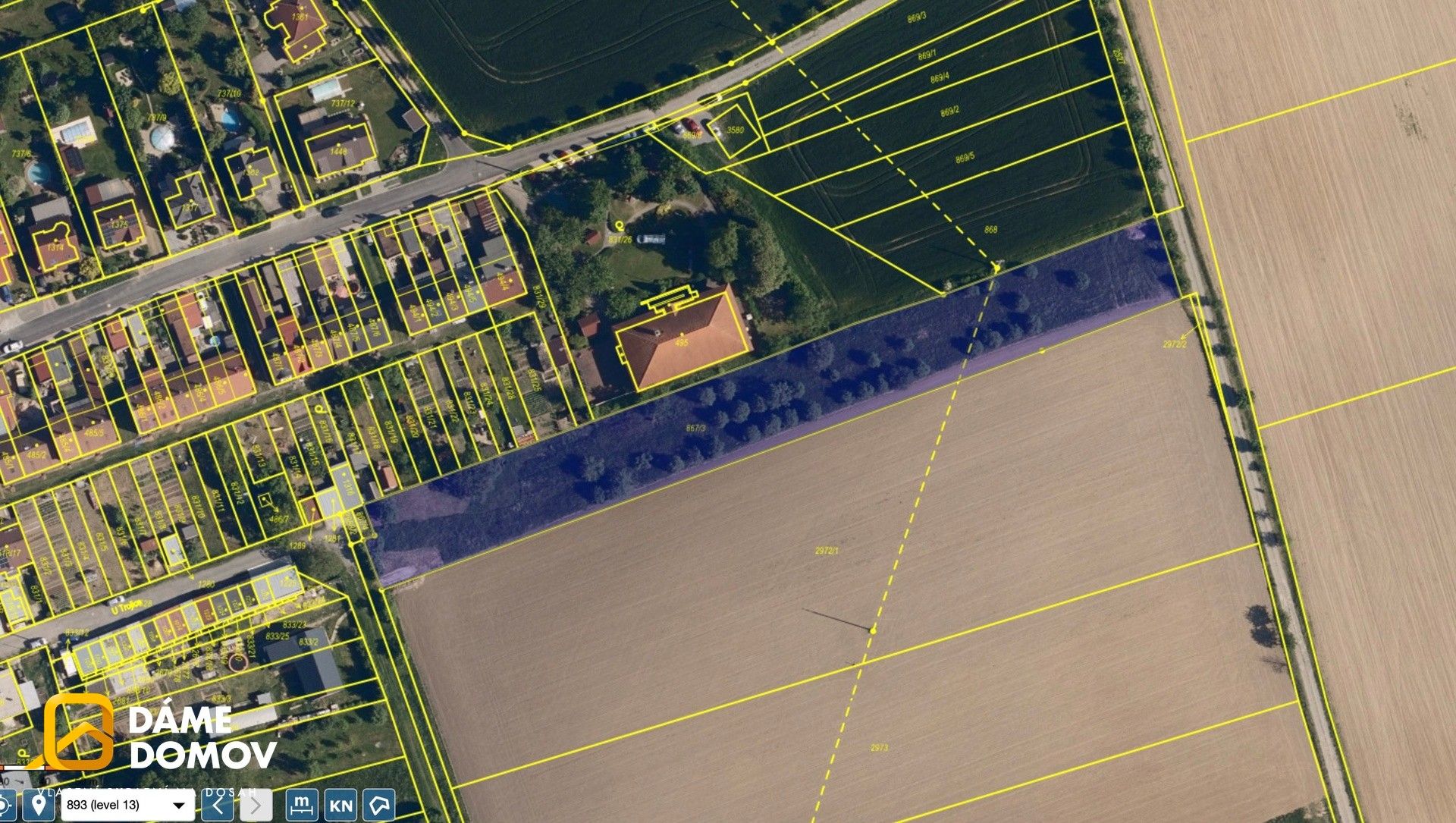 Komerční pozemky, Tlumačov, 4 301 m²