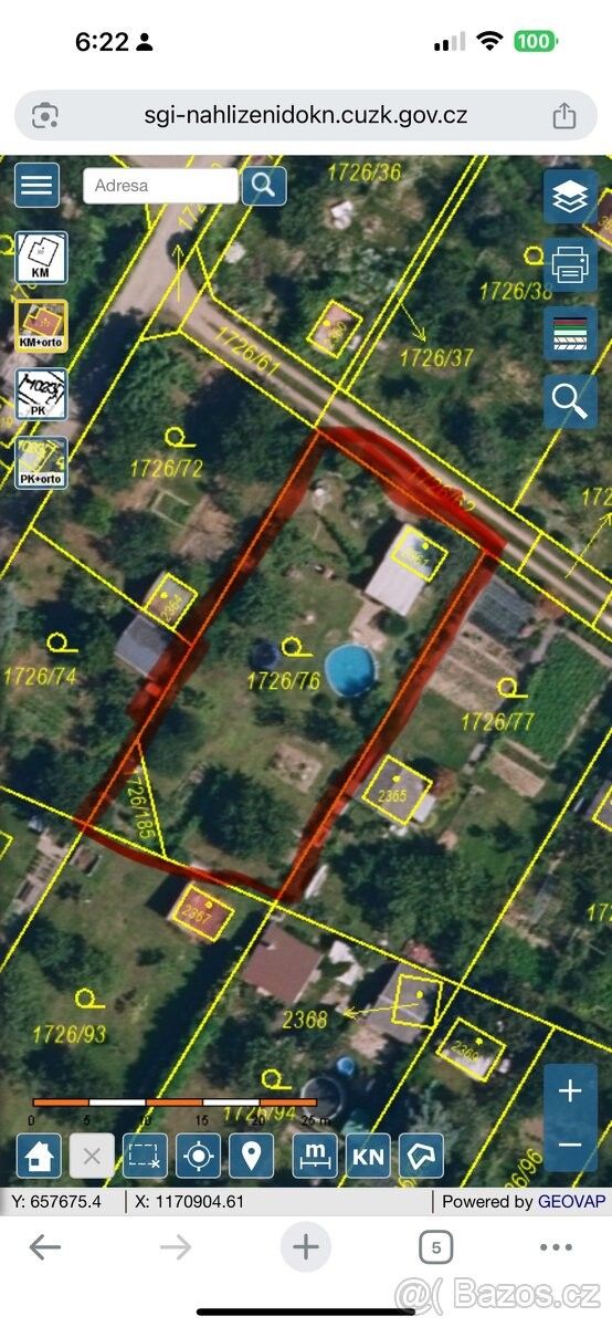 Zahrady, Moravské Budějovice, 676 02