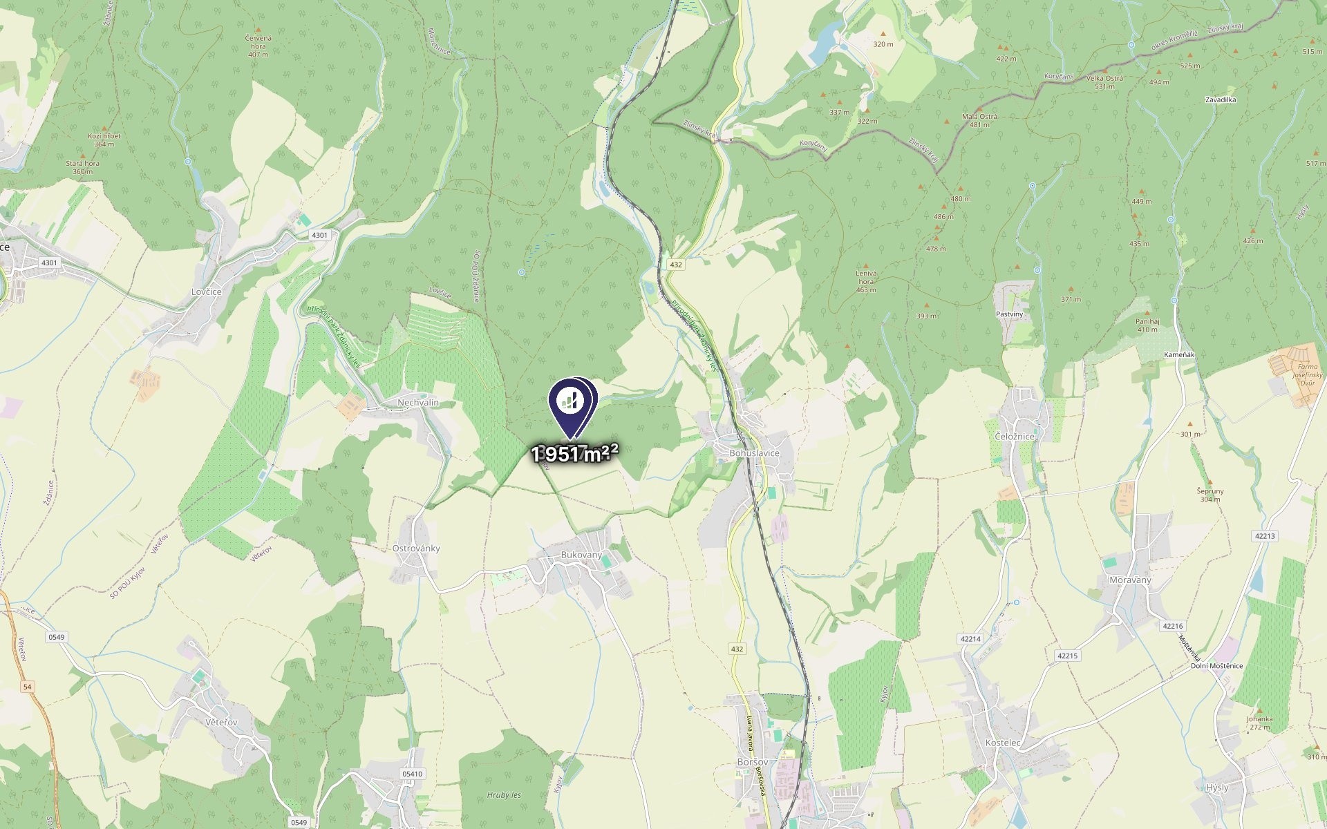 Zemědělský pozemek · 5 608 m² · Kyjov - 3