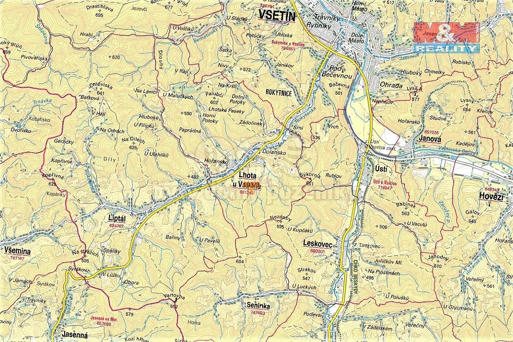 Prodej les - Lhota u Vsetína, okres Vsetín, Zlínský kraj - 5