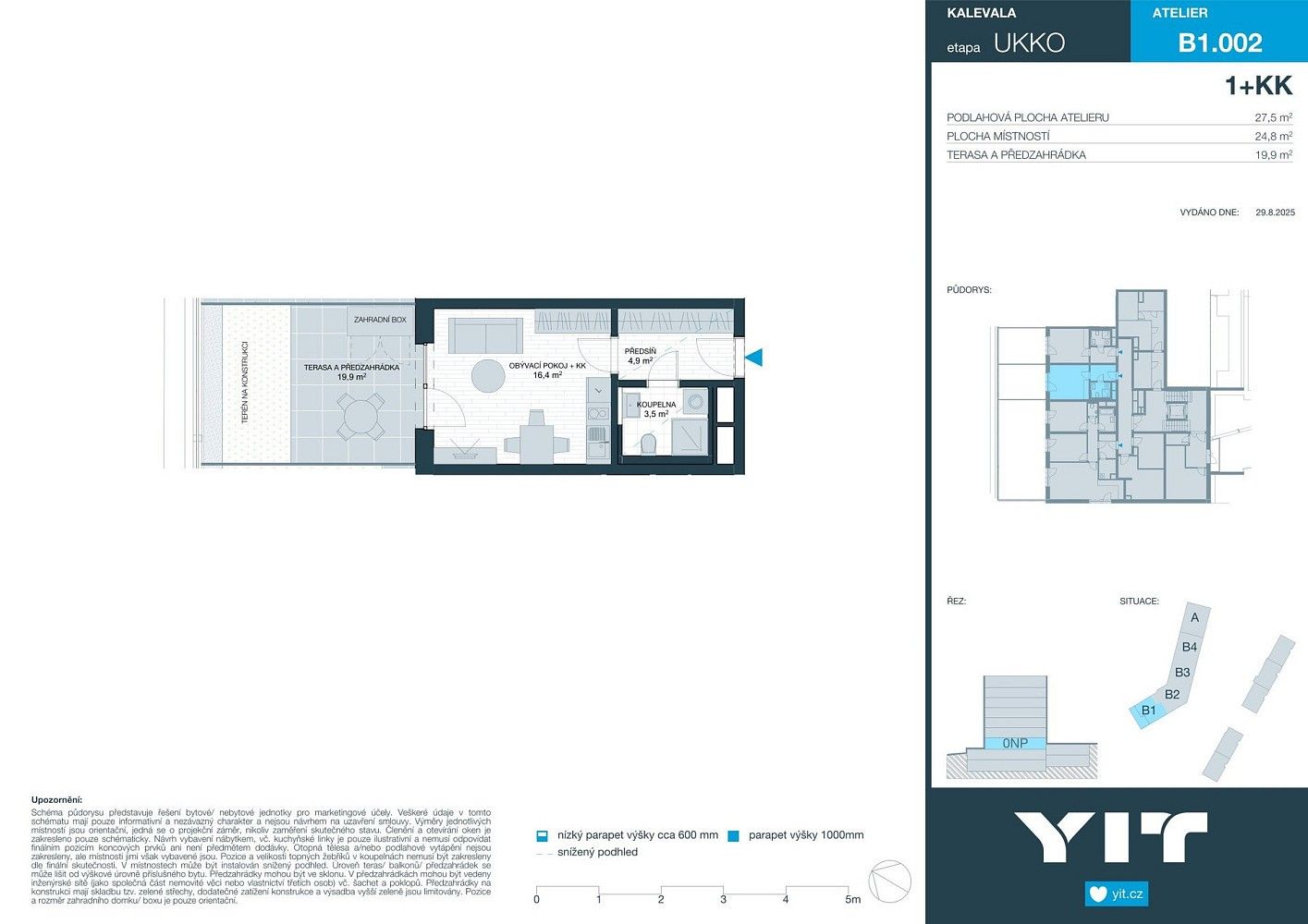 1+kk, Brno, okres Brno-město, Jihomoravský kraj, 25 m² - 2