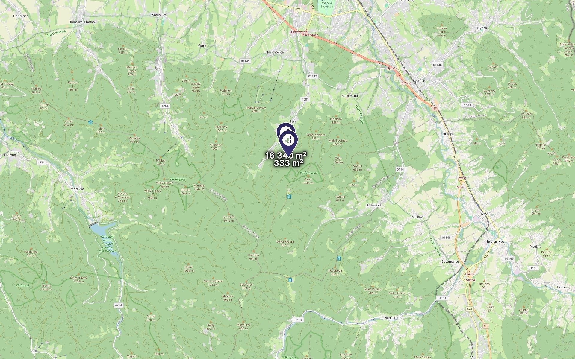 Louka · 16 673 m² · Třinec - 4