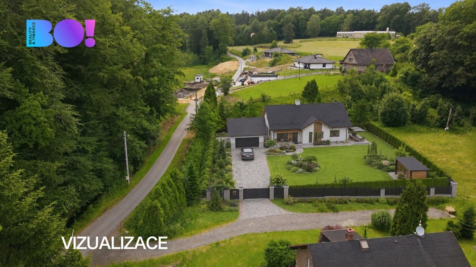 Prodej pozemek pro bydlení - Chotěbuz, 852 m² - 5