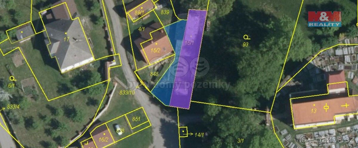 Pozemky pro bydlení, Pelhřimov, 393 01, 427 m²