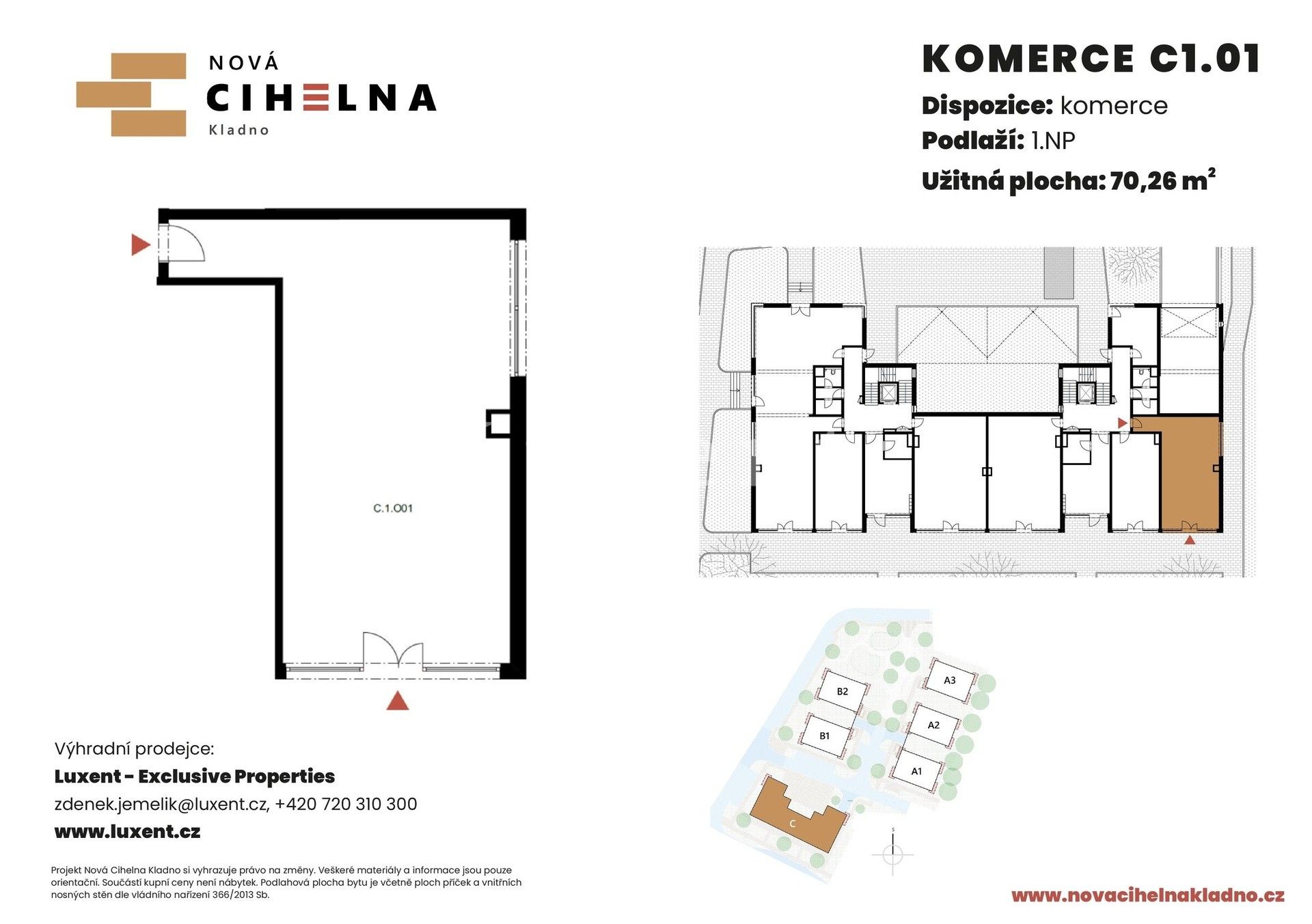 Prodej obchodní prostory - Kladno Rozdělov, 70 m² - 5