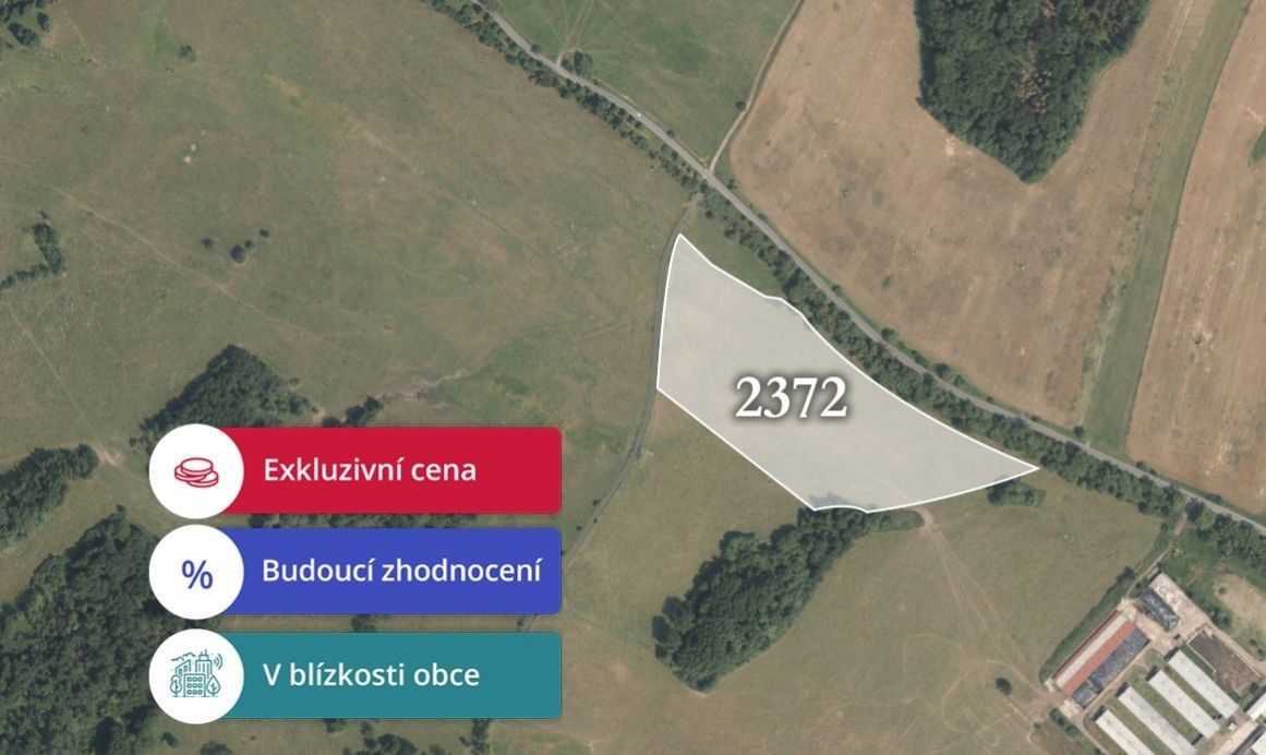 Zemědělské pozemky, Čáslav, Verneřice, 25 564 m²