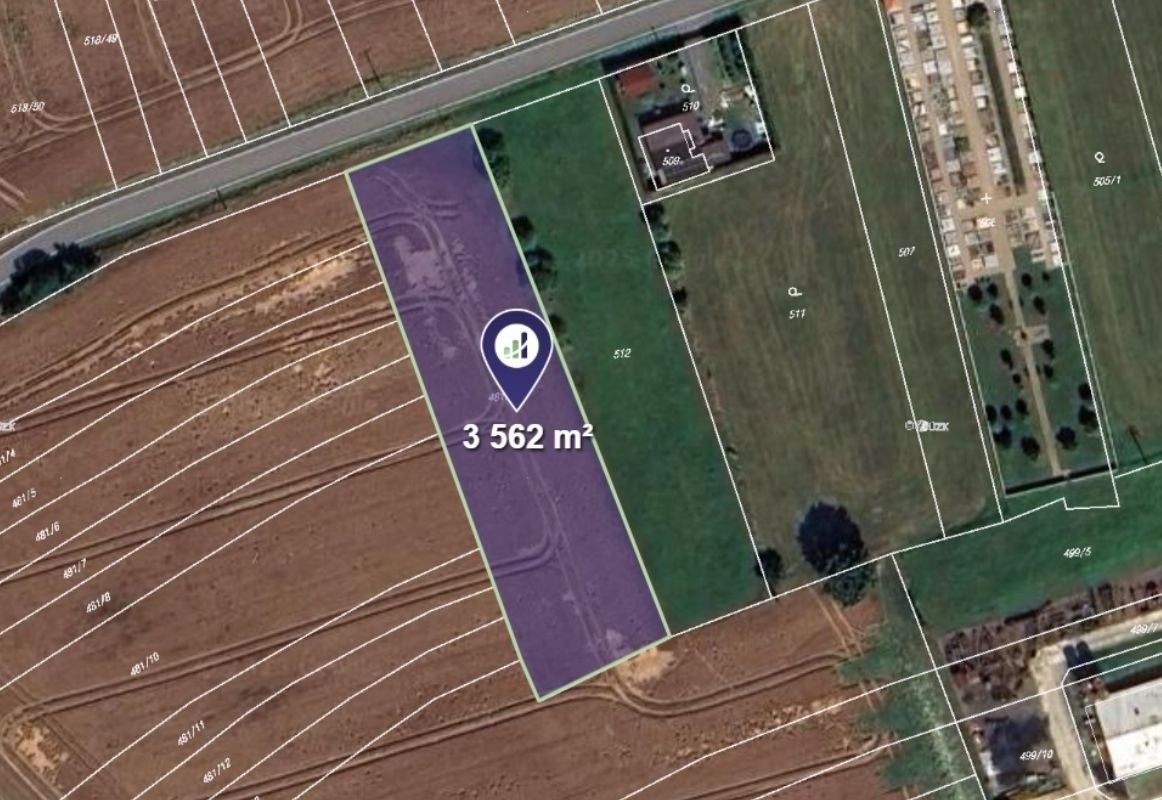 Zemědělské pozemky, Skalička, 3 562 m²