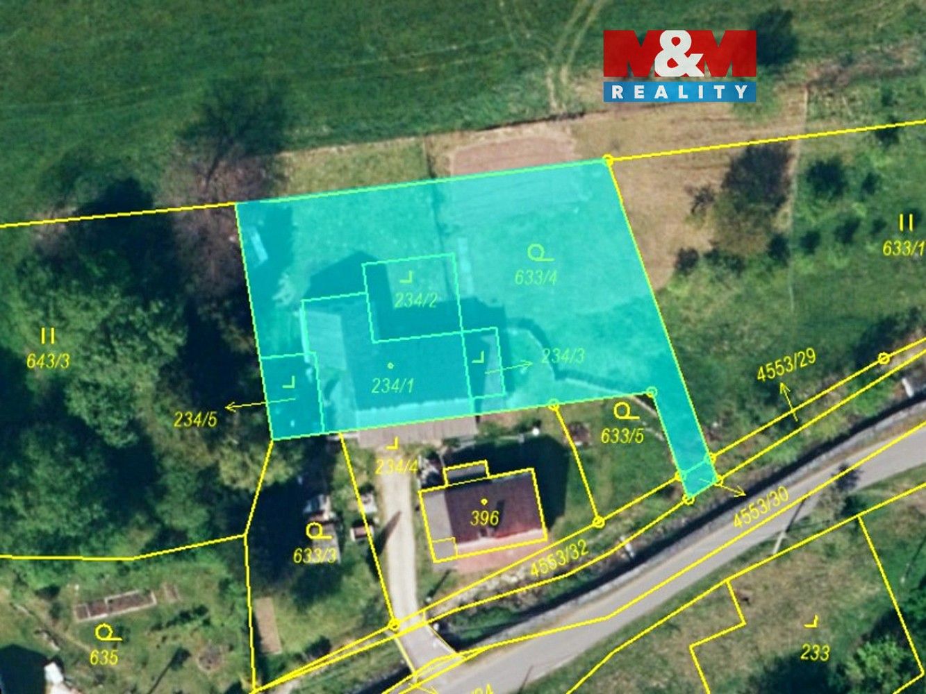 Pozemek pro bydlení, 1 102 m²