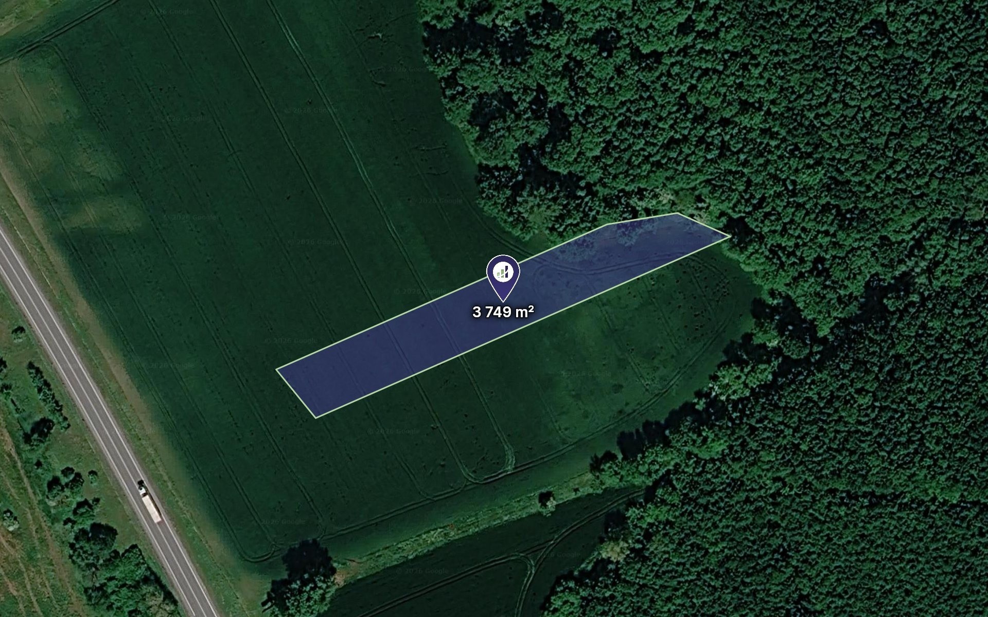 Zemědělský pozemek, 3 749 m²