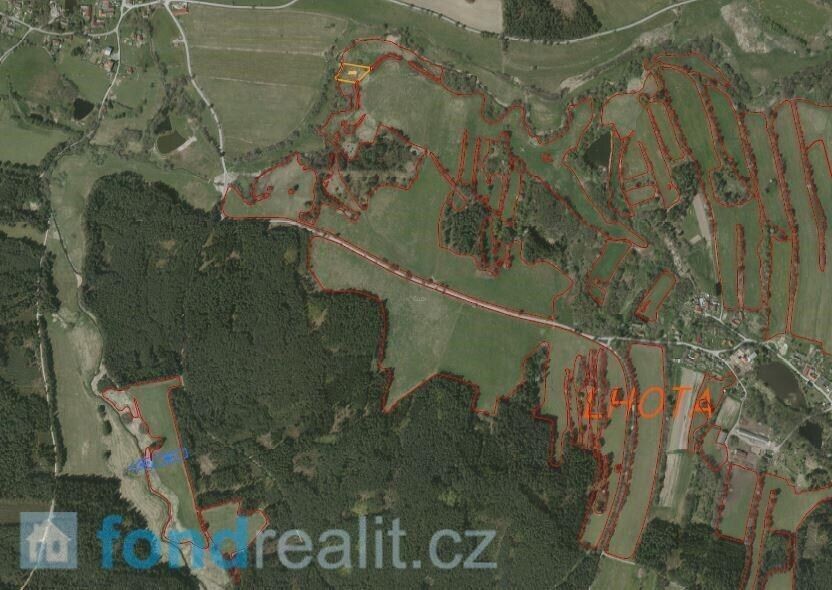 Prodej zemědělský pozemek - Číměř Lhota, 3 859 m² - 5