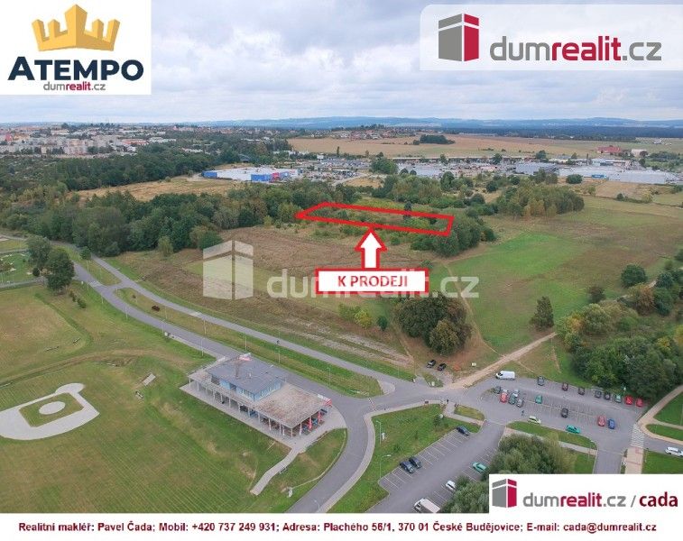 Pozemky pro bydlení, U Čápova dvora, Tábor, 3 889 m²