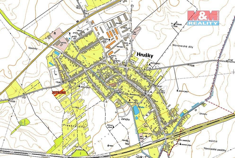 Prodej zemědělský pozemek - Hrušky, okres Břeclav, Jihomoravský kraj - 2