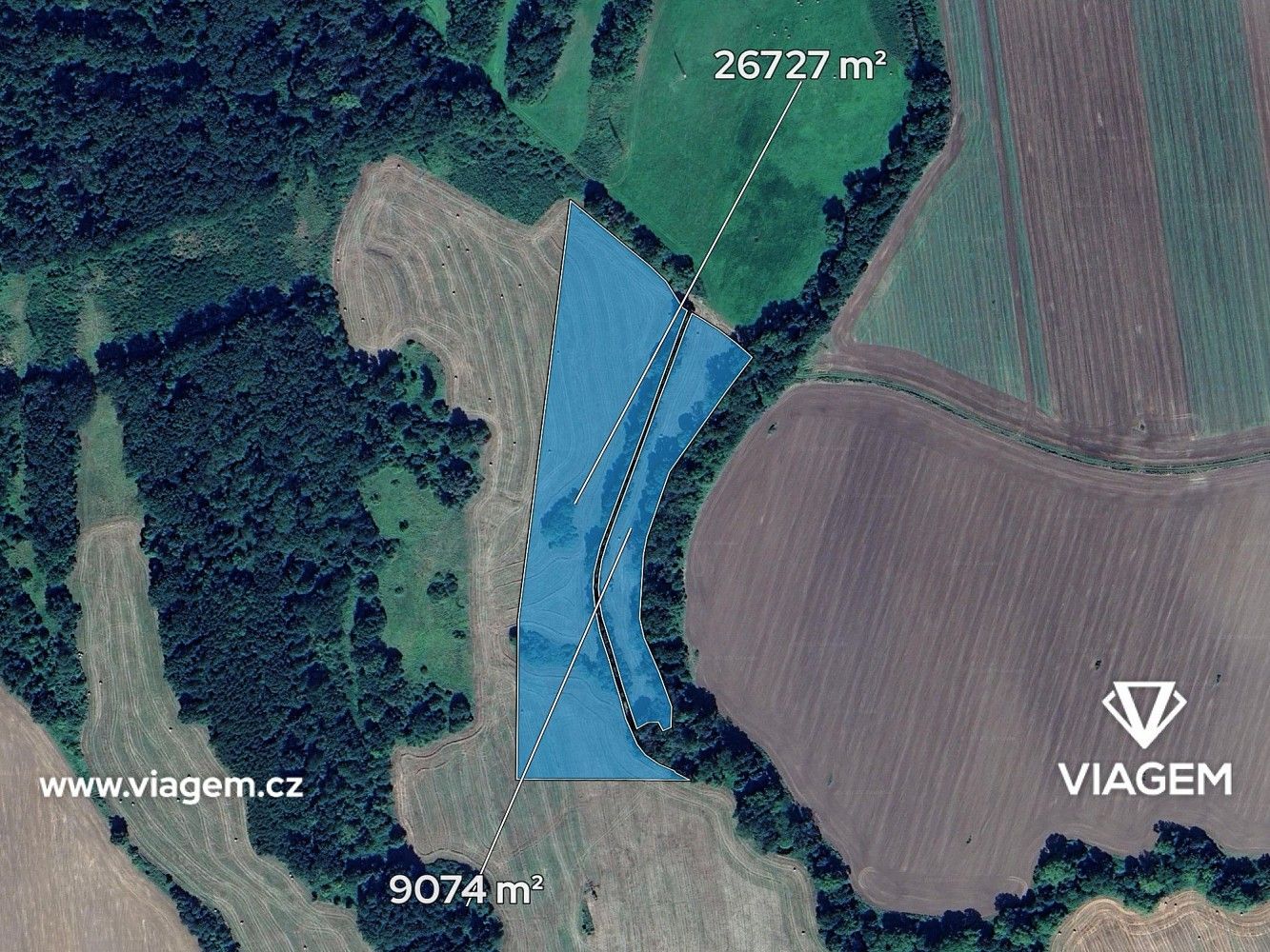 Zemědělské pozemky, Kravaře, okres Česká Lípa - 2