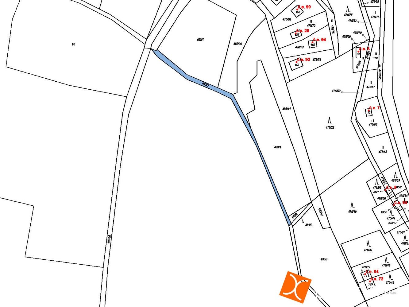Prodej zemědělský pozemek - Barchovice, okres Kolín, Středočeský kraj - 2