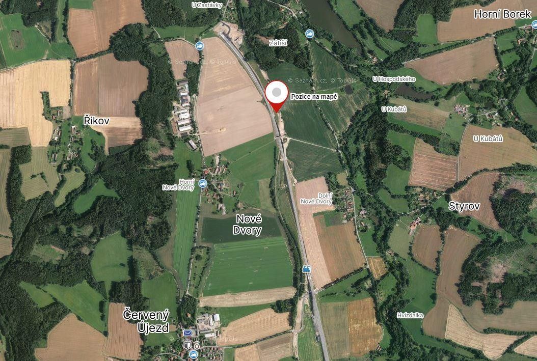 Prodej zemědělský pozemek - Nové Dvory, Červený Újezd, 2 485 m² - 2
