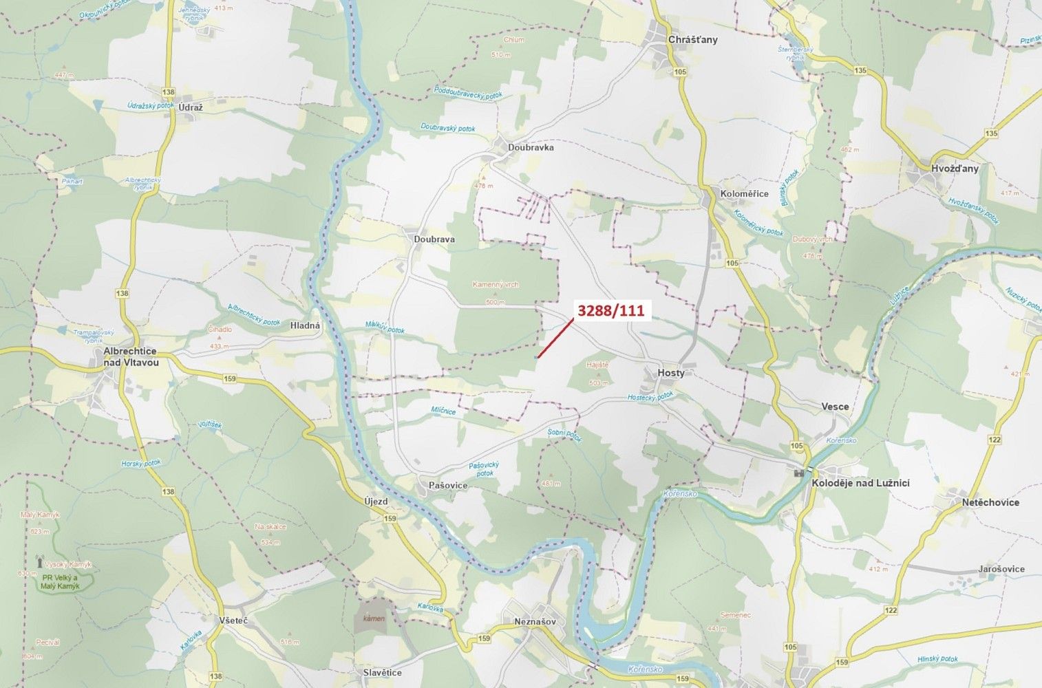 Lesy, Hosty, okres České Budějovice, Jihočeský kraj - 1