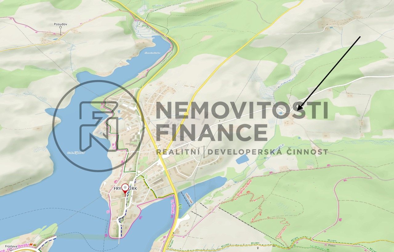 Prodej komerční pozemek - Frymburk, 16 365 m² - 5