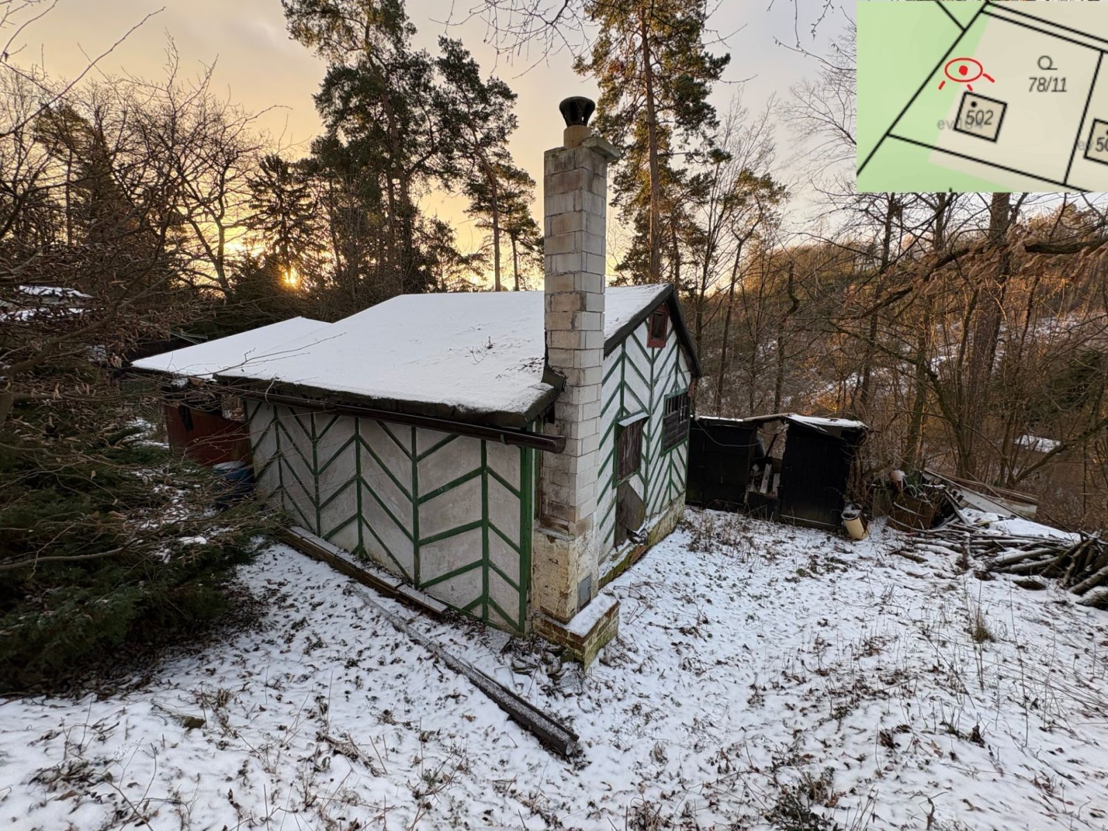 Chaty, Nad stráněmi, Senohraby - Senohraby, Středočeský kraj, 24 m² - 2