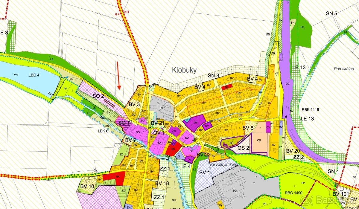 Prodej pozemek pro bydlení - Klobuky v Čechách, 273 74