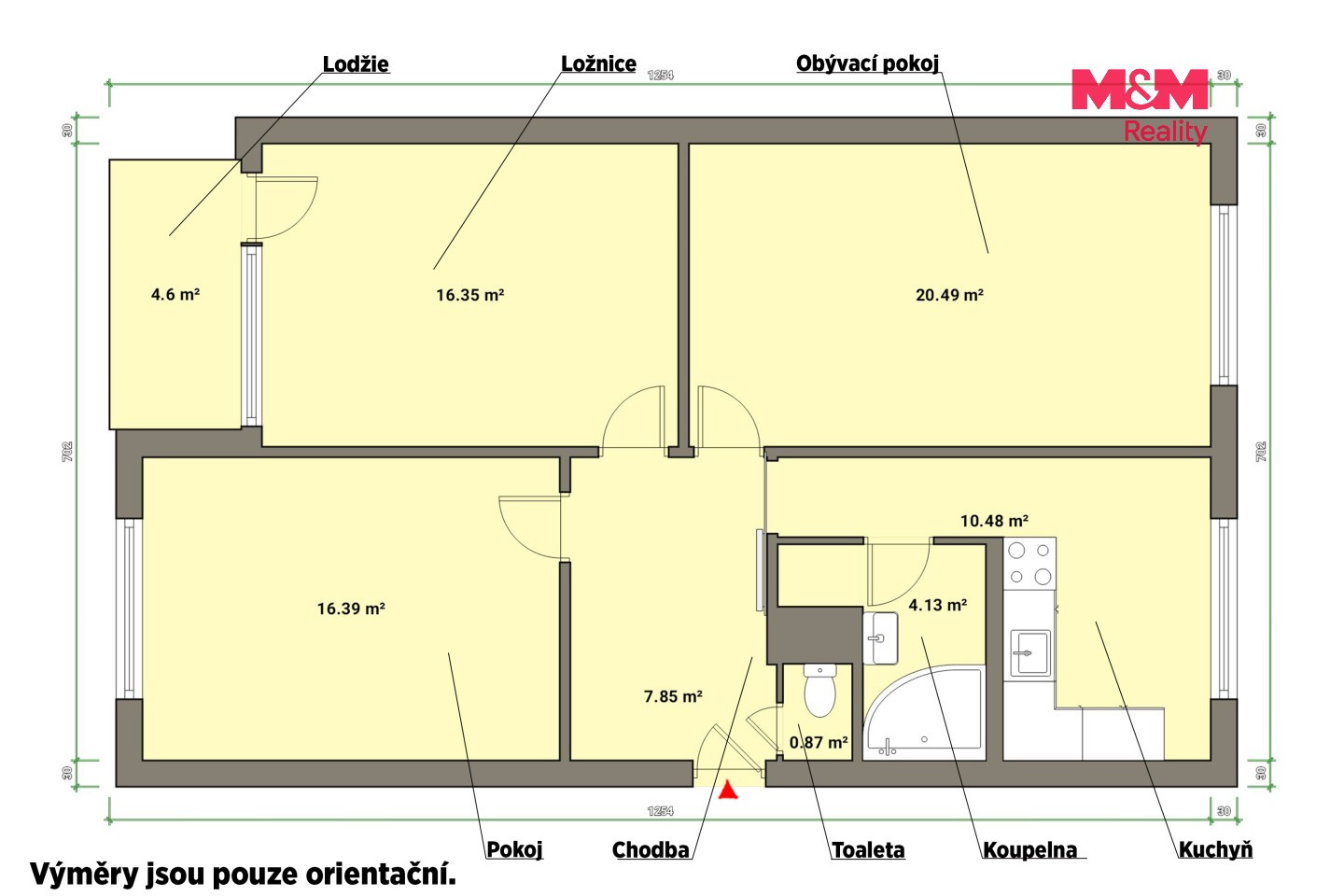 Prodej byt 3+1 - Slavíčkova, Sokolov, 84 m² - 5