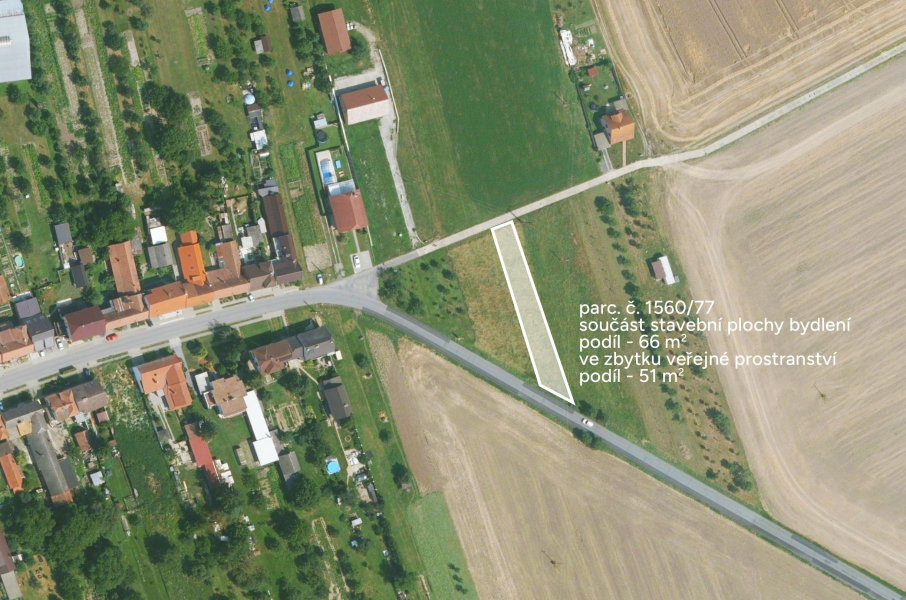 Pozemek pro bydlení · Kněžpole - 3