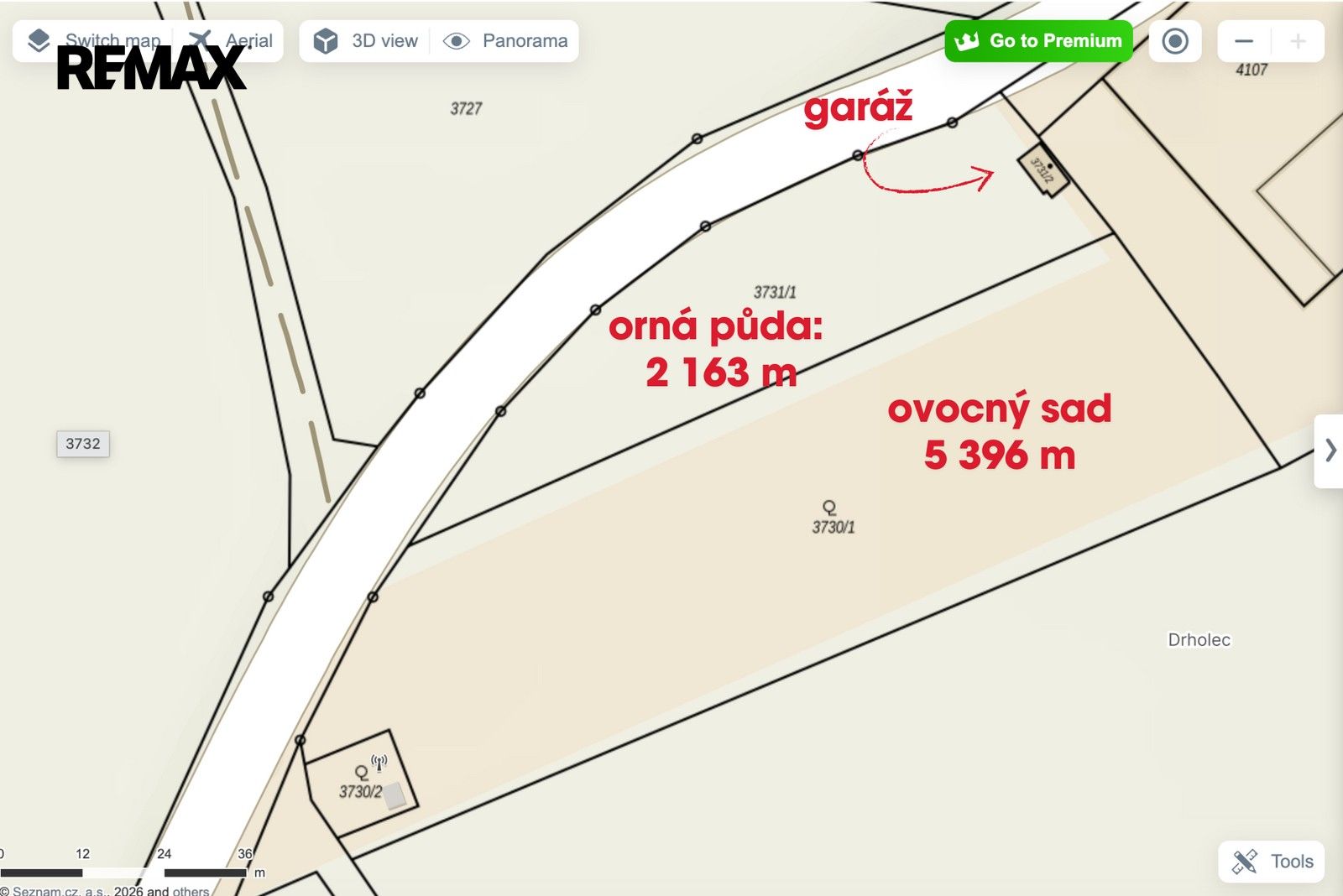 Ostatní, Horní Újezd, 7 559 m² - 2